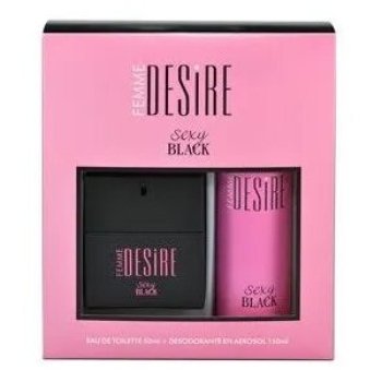 DESIRE SEXY BLACK EDT+DESOD AERO 73777