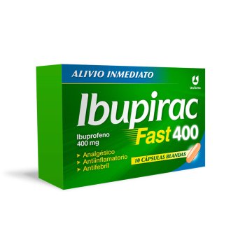 IBUPIRAC FAST 400 MG 10 CAP BLANDAS 53547