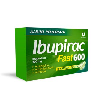 IBUPIRAC FAST 600 MG 10 CAP BLANDAS 54541