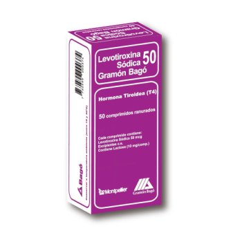 LEVOTIROXINA 50 MCG 50 COMP 74581