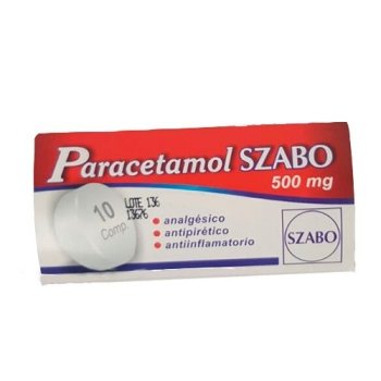 PARACETAMOL SZABO 10 COMP 50174
