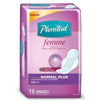 PLENITUD FEMME NORMAL PLUS ANT 16 UNID 92678