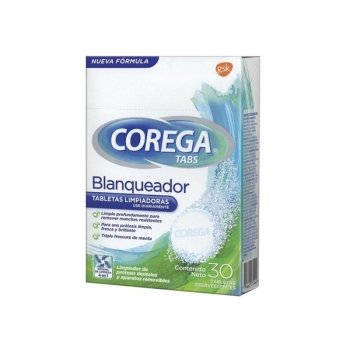 COREGA TABS LIMPIADORAS BLANQ 30 TAB 63330