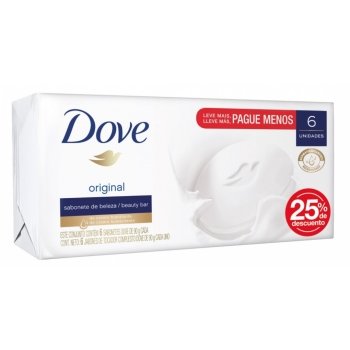 DOVE JABON ORIGINAL 90 GR 6 UNID 68953