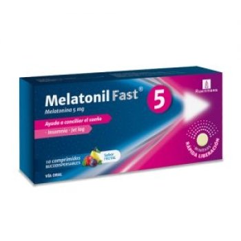 MELATONIL FAST 5 MG 10 COMP 83380