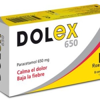 DOLEX 650 MG 8 COMP 43415