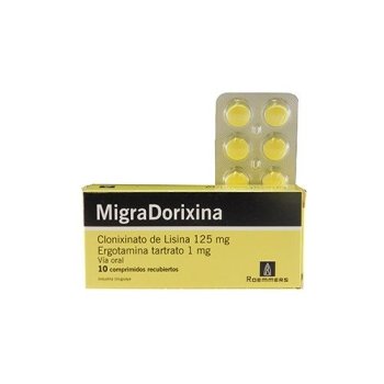 MIGRA DORIXINA 125+1 MG 10 COMP 23969