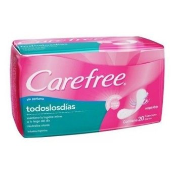 CAREFREE TODOS LOS DIAS S/PERF 20 UNID 15850