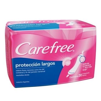 CAREFREE PROTECTOR LARGO 20 UNID 71600