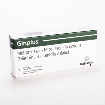 GINPLUS OVULOS 6 UNID 4929