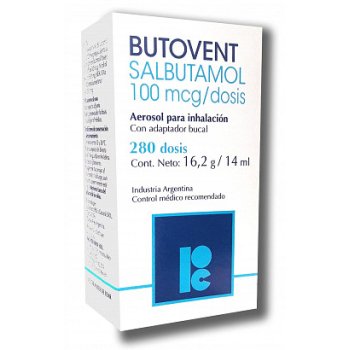BUTOVENT AEROSOL 280 DOSIS 21815