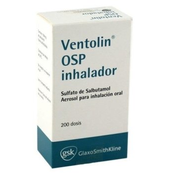 VENTOLIN OSP INHALADOR 200 DOSIS 12322