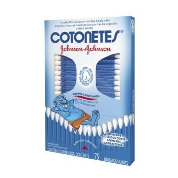 J&J COTONETES 75 UNID 15965