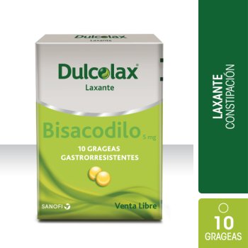 DULCOLAX 10 GRAGEAS 10348