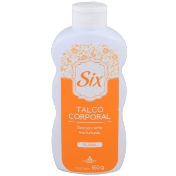SIX TALCO CORPORAL FLORAL 66766